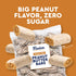 1 Sugar Free Peanut Butter Bars - Pound Individually Wrapped - Bulk Sugar-Free Crunchy & Cripsy Peanut Butter Candy