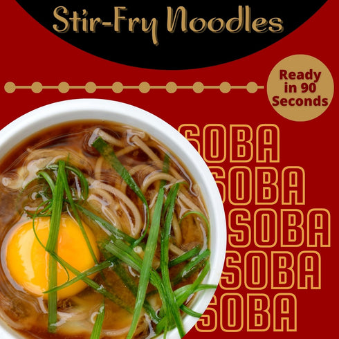 14.2 Oz. (Pack 6) Ka-Me Soba Noodle Organic Buckwheat