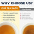 50 Dandelion Leaf & Root Herbal Tea-Caffeine-free, Teabags