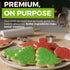 (3.7oz) Green Sanding Sugar Naturally Colored with Plants, No Artificial Dyes, Dye Free Christmas Sprinkles, Green