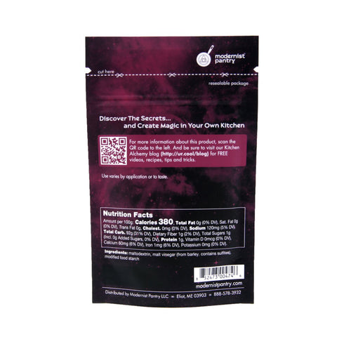 Malt Vinegar Powder, Vegan OU Kosher Certified, 50g/2oz