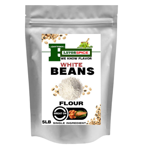 Generic White Beans Flour 5LB | Single Ingredient | 100% Pure Beans Ground