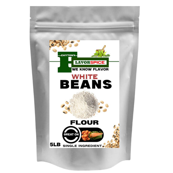 Generic White Beans Flour 5LB | Single Ingredient | 100% Pure Beans Ground
