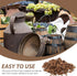 RUNROTOO 3 100g/Bag, Bags Oak Chips: Toasted French Oak Chips For Wine Brewing - Whiskey Flavor Wine Making Supplies