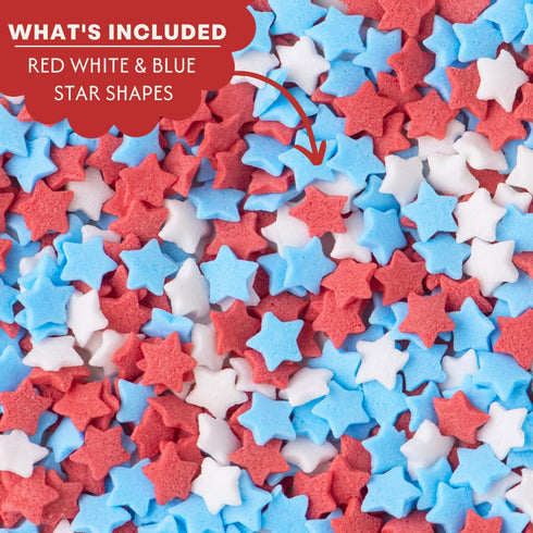 Sweets Indeed Natural Rainbow Sprinkles, Dye Free, Edible Sprinkle Mix, Perfect for Cake Decorations, Baking, Ice