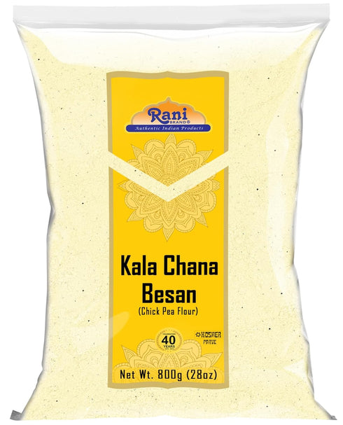 Rani Kala Chana Besan (Chick Peas Flour) 28oz (1.75lbs) 800g ~ All