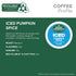 60 Count (6 Packs 10) Green Mountain Coffee Roasters ICED Pumpkin Spice, Single Serve Keurig K-Cup Pods, Flavored Ice