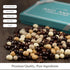 1 lb 5 ANDY ANAND CHOCOLATIER Chocolate Covered Espresso Coffee Beans Assorted Flavors, Gourmet Belgian Chocolate