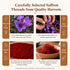 100% 3g Premium Saffron Threads Pure Natural Saffron Spice | Hand-Picked Red Stigmas | Gourmet Cooking, Herbal Tea