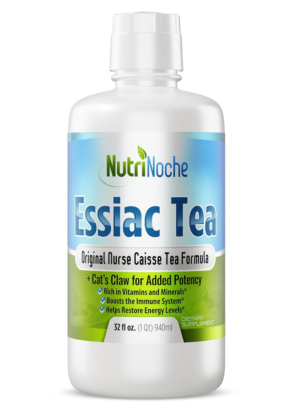 NutriNoche 5-Herb Essiac Tea - 32oz (30-Day Supply) - Ready to Drink