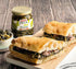 9.88 oz SACLA Broccoli Rabe Friarelli Antipasti | Italian Rapini Antipasto in Sunflower Oil with Garlic & Chili | Glass