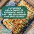 Set Pack GLP-1 Middle Eastern Seasonings Gourmet Gift | Tastes of The Middle East | Artisanal Spice Blends Six | Non