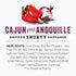 7g 5 oz.(Pack 2) Duke's Pork Cajun Andouille Smoked Shorty Sausages, Protein Per Serving, Easter Basket Stuffer