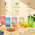 Pack, 10-Packs, VOLO VERO Konjac Jelly Pouch Drinkable Variety Low Calorie, Low Sugar, Keto, Gluten Free, Vegan Fruit