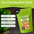 2 lb Packed Oh! Nuts Cashews Roasted Unsalted - - Dry Roasted Unsalted Cashews - in New York Zip-Seal Bag