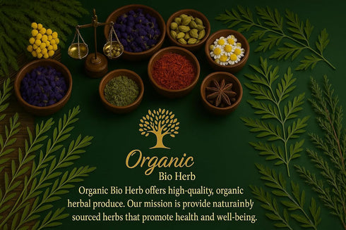 Organic Bio Herbs Premium Dried Wormwood, 100% Natural & Hand-Harvested, Ideal for Herbal Tea, 6 Oz