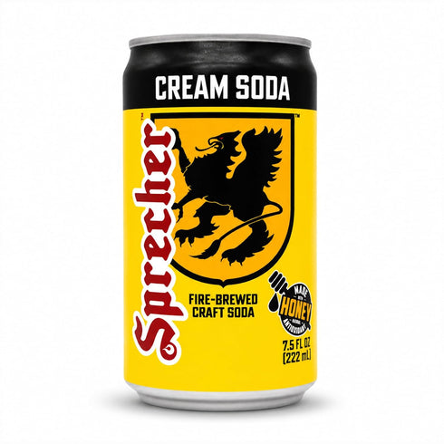 Sprecher 7.5 oz (10 Pack) Cream Soda fl Mini Cans
