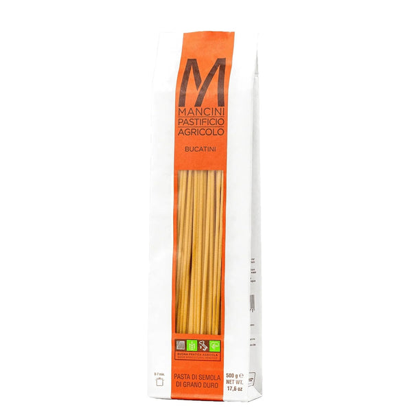 Mancini Pastificio Agricolo Pasta Mancini Bucatini (500 Gram (17.6 Ounce))