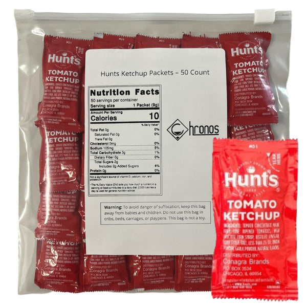 Ketchup Packets 0.3 oz (9g) - Gift Assortment - 50 Count Single