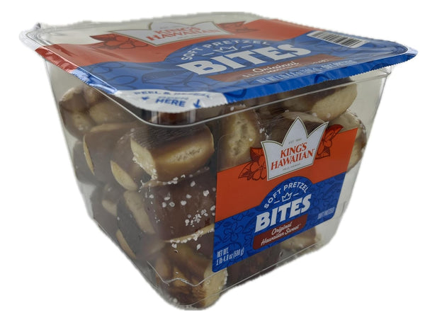 King's Hawaiian Soft Pretzel Bites, Original Hawaiian Sweet, 20.8 oz