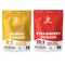 Jungle Powders Fruit Bundle: Freeze-Dried Mango Powder 5oz Bag & Strawberry Powder
