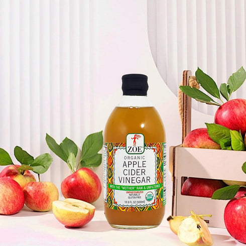 17 Zoe Apple Cider Vinegar, Fluid Ounce