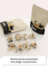 5 5-6g 8 Packs Korean Food Organic Dried Mixed Mushrooms - Premium Varieties, Low-Temperature Dried, x