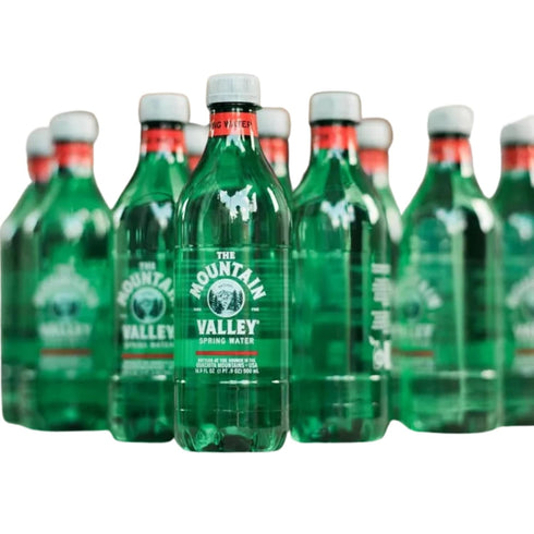 Voodoux Sales 24 Pack Package Spring Water in Plastic Mountain Valley