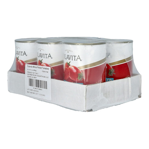 14.1oz Colavita Canned Tomatoes - Whole Peeled, Can