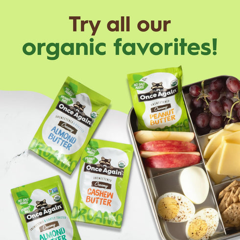Packets Packets Packs 1.15 Packs, 10 Count Once Again Organic Sunflower Butter - Individual Sunflower Butter