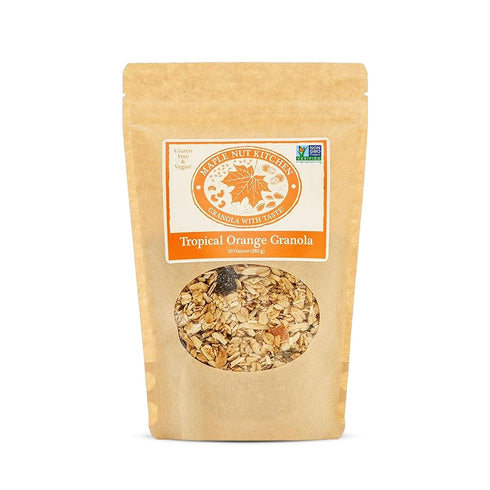Maple Nut Kitchen Tropical Orange Granola 10 oz Gluten Free Granola with