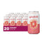 Spindrift 20- Pack of Grapefruit Sparkling Water & Real Squeezed Fruit 12