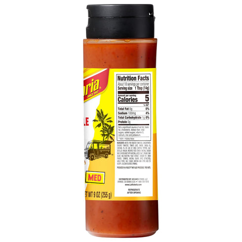 9oz (8 pack) LA VICTORIA Chipotle Sauce Medium, Shelf Stable, Plastic Bottle