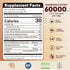 60,000mg 13 Immune 6.35 Mushroom Coffee - Adaptogenic Mushrooms mix MCT Oil & Vitamins, Instant Coffee with Reishi