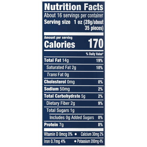 16 Oz PLANTERS Dry Roasted Peanuts, Plant-Based Protein, Lightly Salted, Peanut Snack, Jar