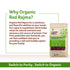 (4 lbs) Organic Tattva Dark Red Kidney Beans - Organic Kidney Beans - Dried & Unpolished Red Rajma Bean - High Protein