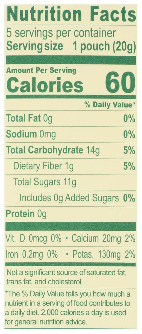 Gummies (5 8 40 (3.5 oz) SOLELY - Organic Mango & Blueberry Whole Fruit Bags per Box, boxes) - Real Fresh Fruit