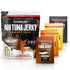 9g Omega-3's (10 pack, 0.50 oz) Kaimana Jerky Ahi Tuna Sampler Bundle - All Natural & Wild Caught Tuna Jerky. Made