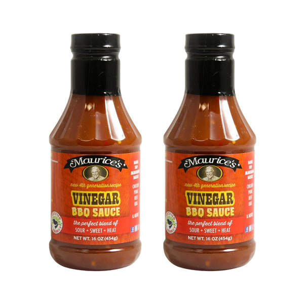 Maurices Gourmet Blend Vinegar BBQ Sauce Sweet & Savoury Carolina with Smoke
