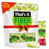 Thats it. High Fiber Fruit Bars Pear (12 Count), 7g Fiber from