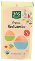 365 by Whole Foods Market, Organic Red Lentils, 16 Ounce
