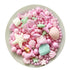 Sentovac Pink Mermaid Sprinkle Edible Decorations for Cake, Cupcake, Cookie Baking, Mermaid Party Birthday
