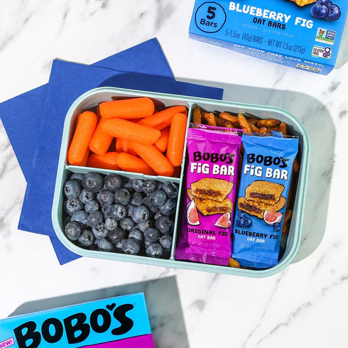 7.5 (Pack 6) Bobo's Fig Bars, Original Fig, Vegan Friendly, Kosher, Gluten Free & Non-GMO, Ounce