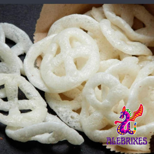 8oz (226g) Alebrixes | Mexican Potato Pinwheel Pellets | Duritos | Chicharron - Fritura De Papa De Rueda Para Freir |