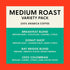 Pack (40 100% Commercially San Francisco Bay K-Cup Coffee Pods Medium Roast Variety ct), Includes Colombian, Donut