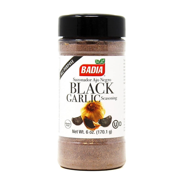 Badia Black Garlic Seasoning, 6 oz Rich, Savory & Umami Flavor for