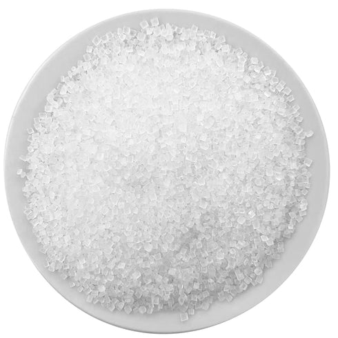 3.2 OZ Sentovac White Sanding Sugar for Baking Edible Sparkling Coarse Sugar Crystals Sprinkles for Baking Topping Cake