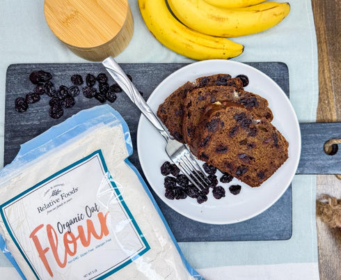 (3 Gluten Free Oat Flour pounds) - Low-carb organic Oat Flour with protein & dietary fiber - Vegan and substitute