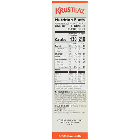 Krusteaz Pumpkin Spice Quick Bread Mix