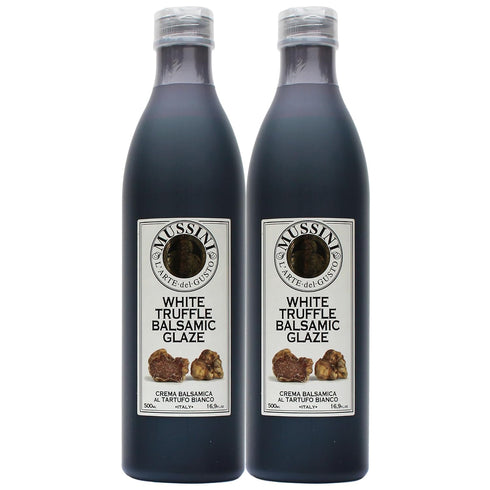Mussini Cream, Balsamic Glaze with Truffle, 16.9-Ounce Bottles (Pack of 2)